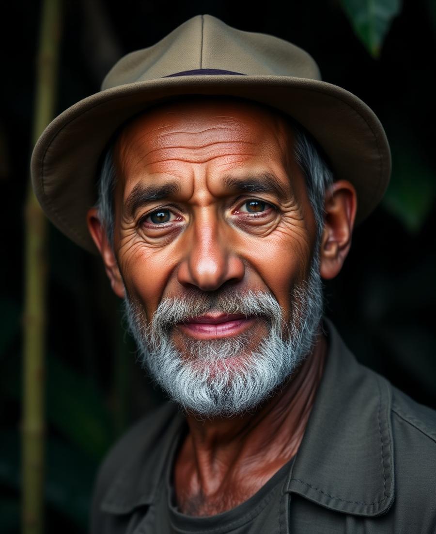 Miguel, guia na Amazônia